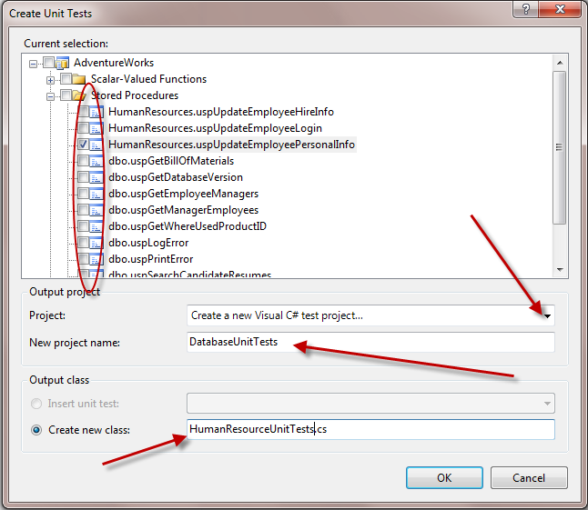 Create Unit Tests